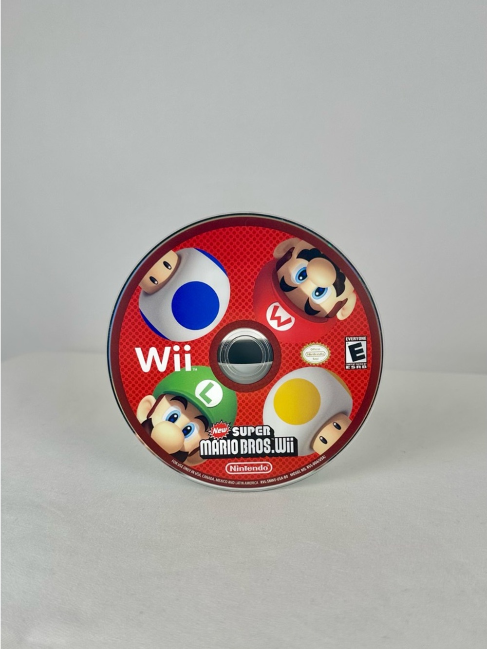 Nintendo Wii Game, Super Mario Bros. Wii Game, Disk Only